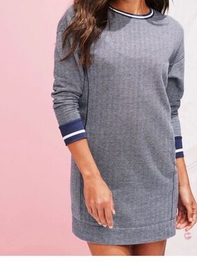 Vineyard Vines Varsity Sweatshirt Dress women sz Mesi